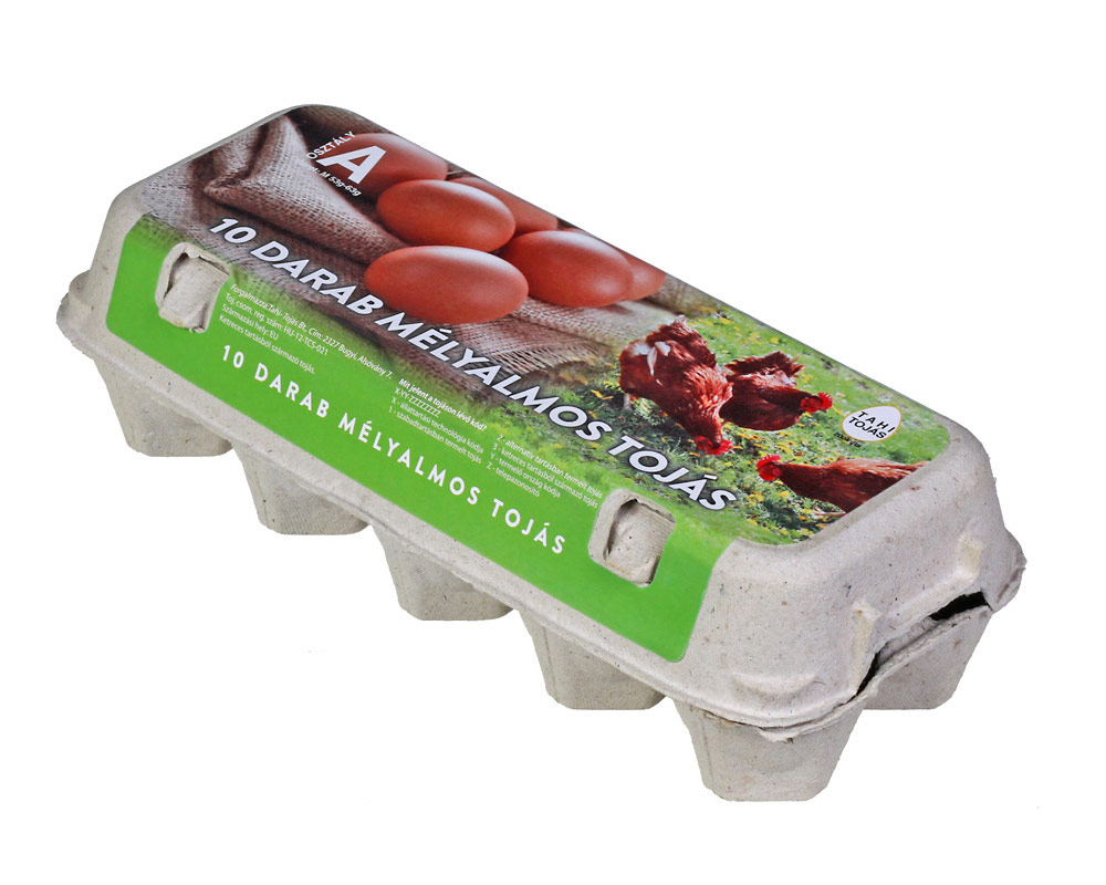 Mélyalmos dobozos tojás